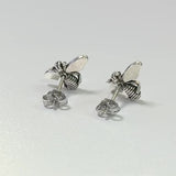 Vintage Bohemian Bee Earrings with Nature Inspired Insect Design
