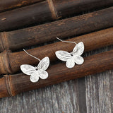 Butterfly Dangle Earrings with Nature Inspired Minimalist Boho Style