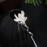Winter Blossom Brooch of Silent Strength
