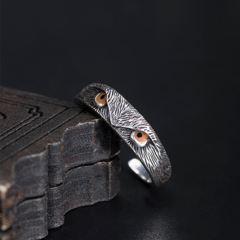 Guardian Eyes Ring with Wild Mystic Power Energy
