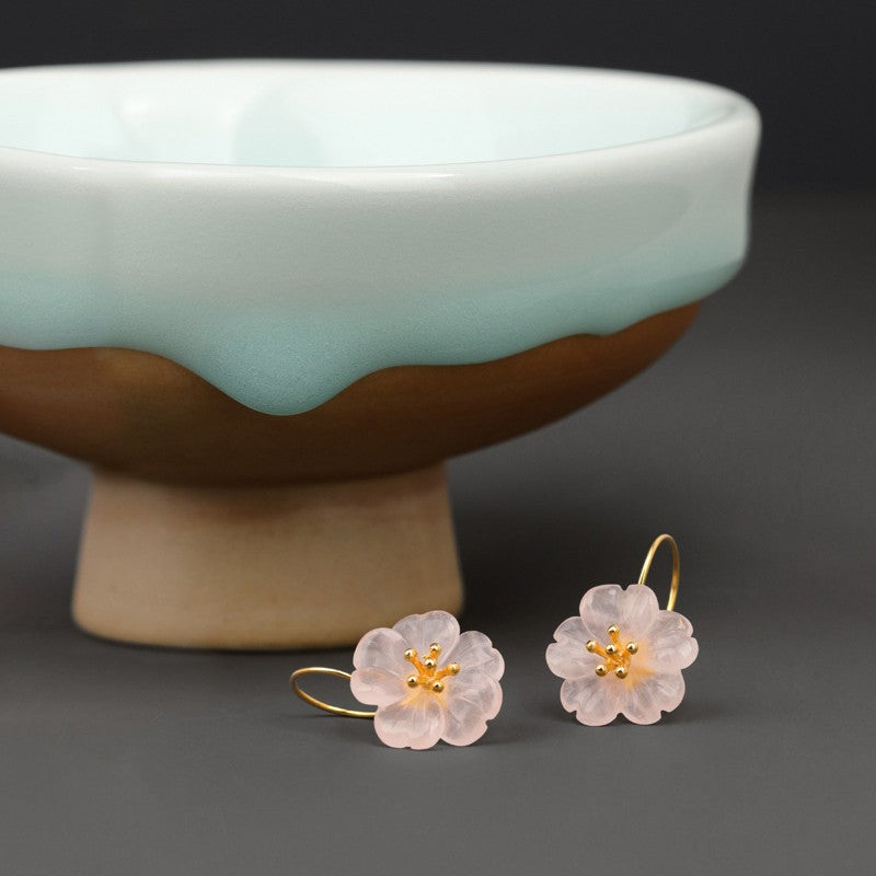 Mystic Blossom Drop Earrings