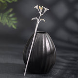 Lily Blossom Hair Stick for Goddess-Inspired Natural Beauty