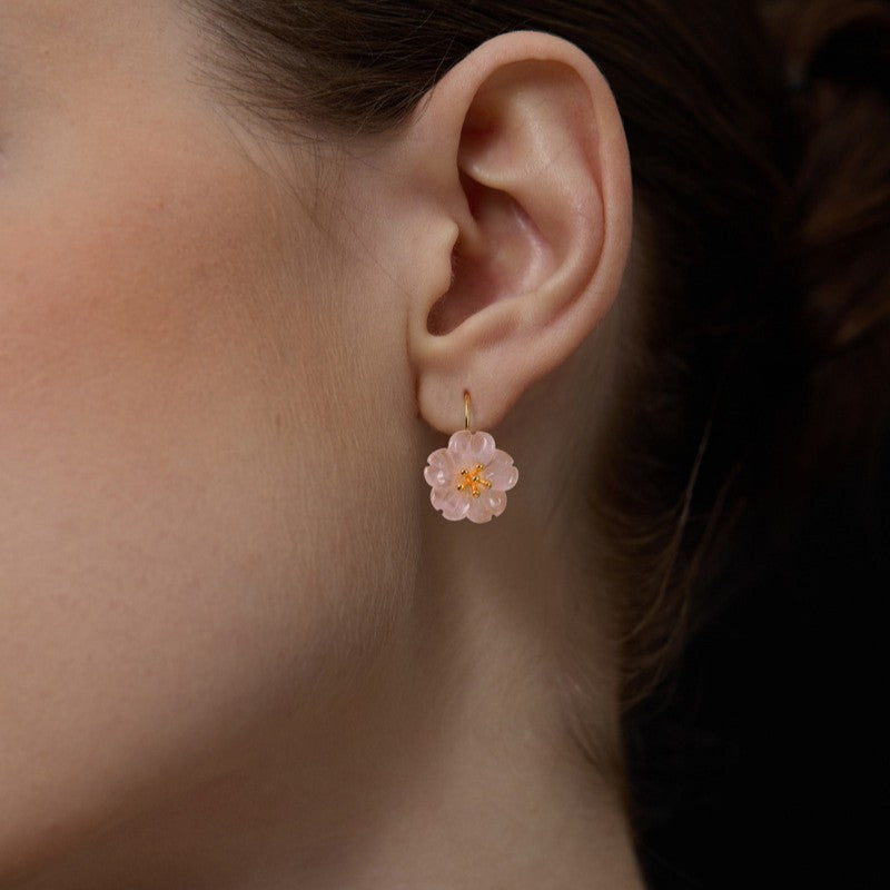 Mystic Blossom Drop Earrings