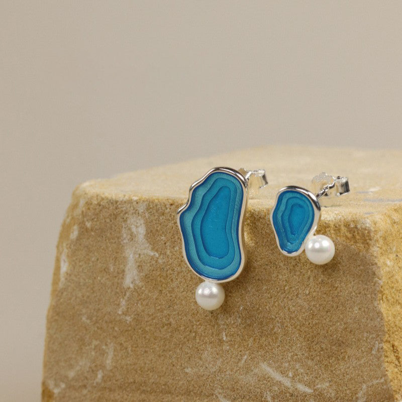 Leaf Drop Earrings Gold Silver Dangle Jewelry