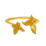 Butterfly Spirit Ring in Gold and Silver for Transformation