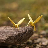 Silver Hummingbird Stud Earrings for Joy and Freedom