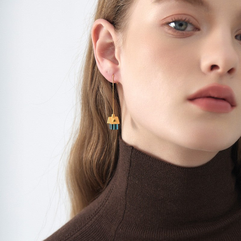 Fairy Cottage Drop Earrings – Enchanted Green Home