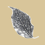 Whispering Grove Leaf Ring – Silver Forest Elegance