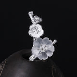 Winter Blossom Brooch of Silent Strength