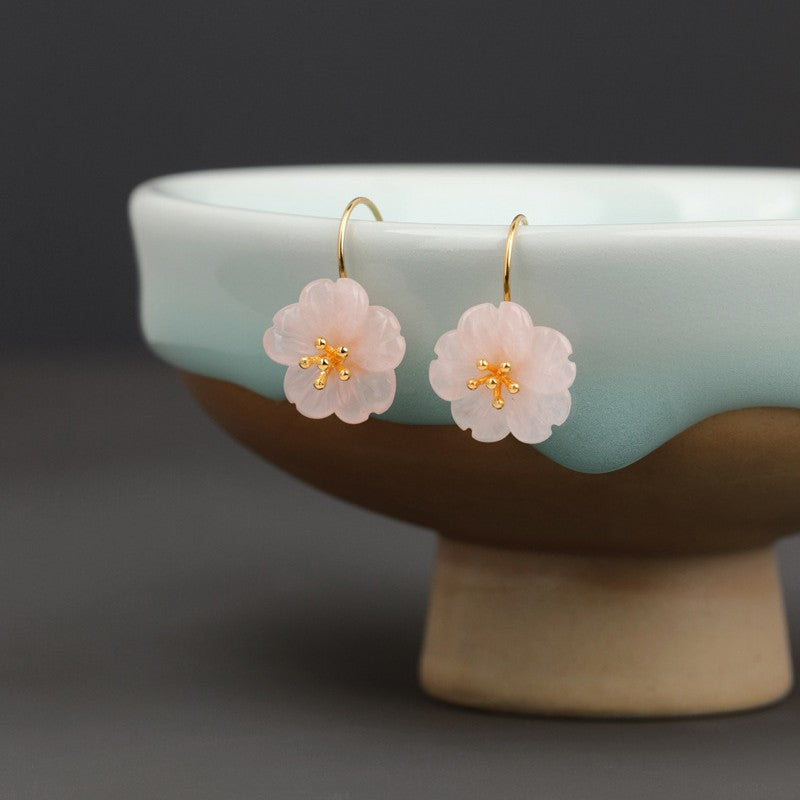 Mystic Blossom Drop Earrings
