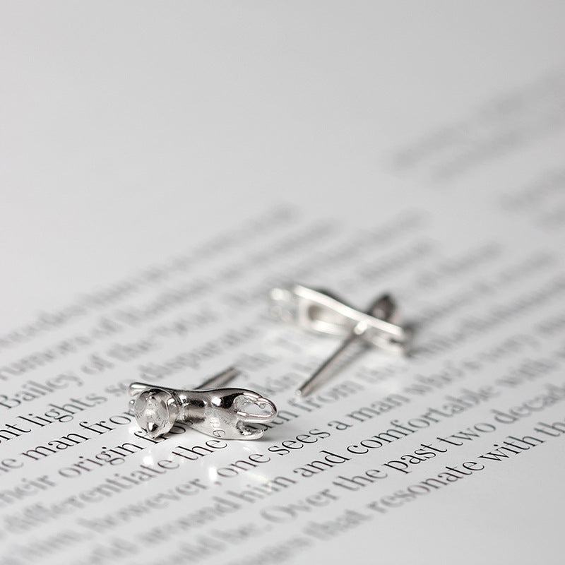 Stretching Cat Studs for Calm Energy and Quiet Magic