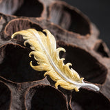 Golden Feather Pendant – Spirit Guardian Charm Necklace