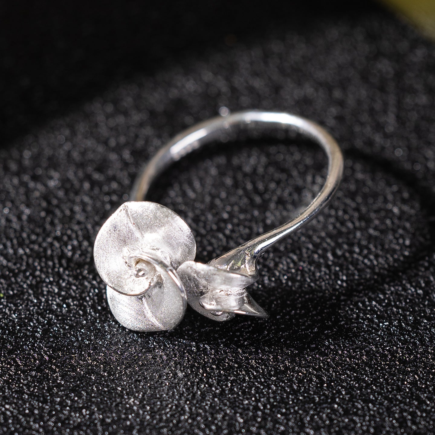 Spiral Petal Ring for Whispers of Botanical Magic
