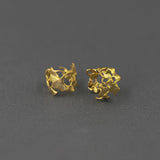 Golden Ginkgo Leaf Ring for Wisdom and Renewal Energy