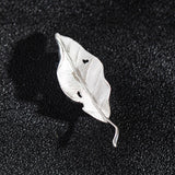 Falling Leaf Brooch – Whisper of the Forest Spirit