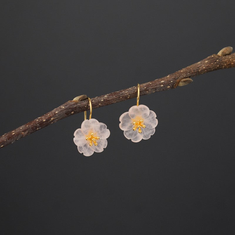 Mystic Blossom Drop Earrings