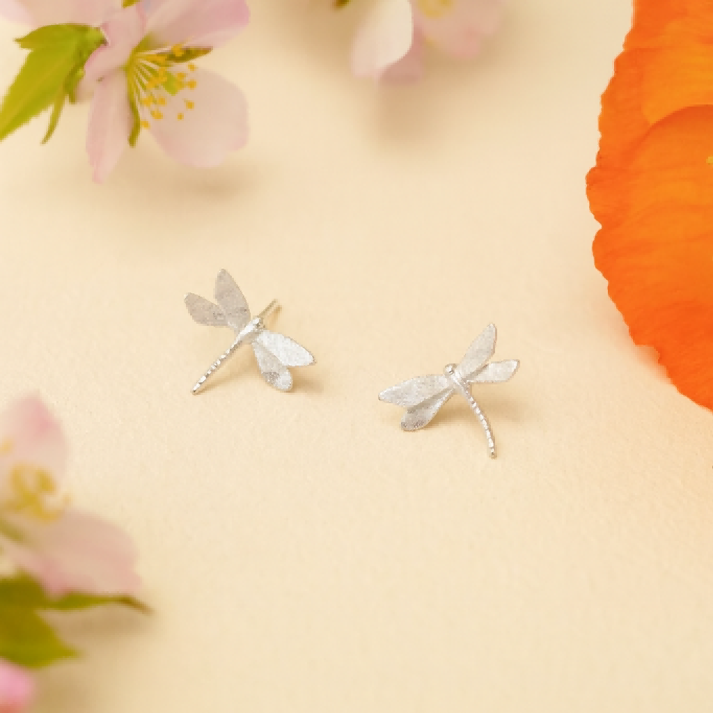 Dragonfly Stud Earrings for Women