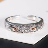Guardian Eyes Ring with Wild Mystic Power Energy
