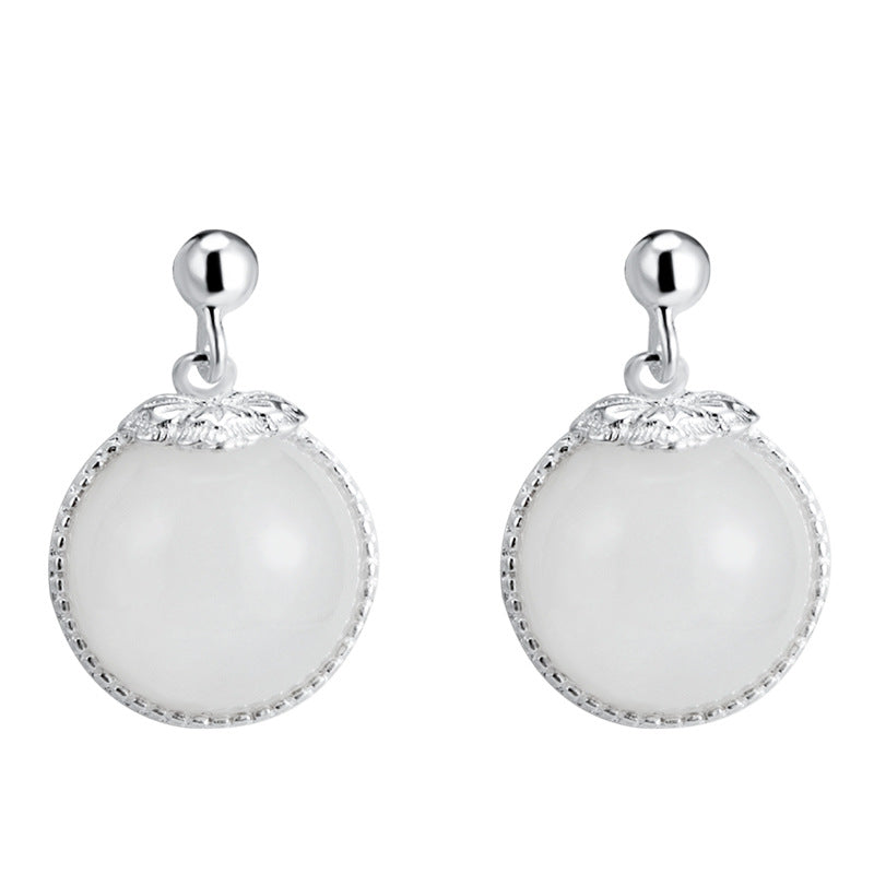 Moonlight Glow Drop Earrings for Inner Peace & Balance