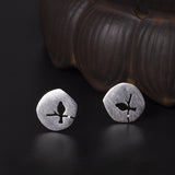 Mystic Bird Cutout Stud Earrings for Daily Protection