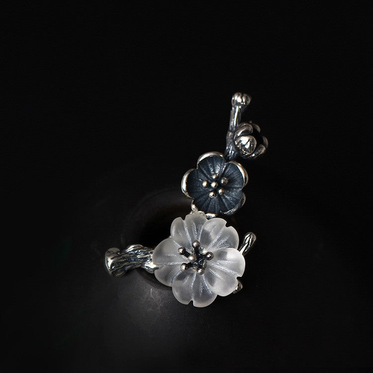 Winter Blossom Brooch of Silent Strength