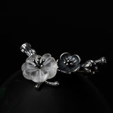 Winter Blossom Brooch of Silent Strength