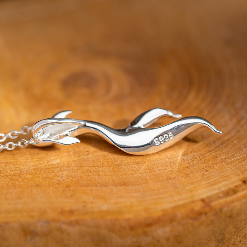 Gold Tail Fish Necklace – Ocean Spirit Animal Jewelry