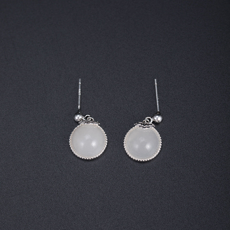 Moonlight Glow Drop Earrings for Inner Peace & Balance