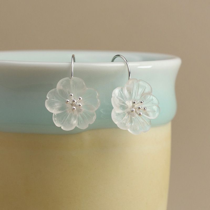 Mystic Blossom Drop Earrings