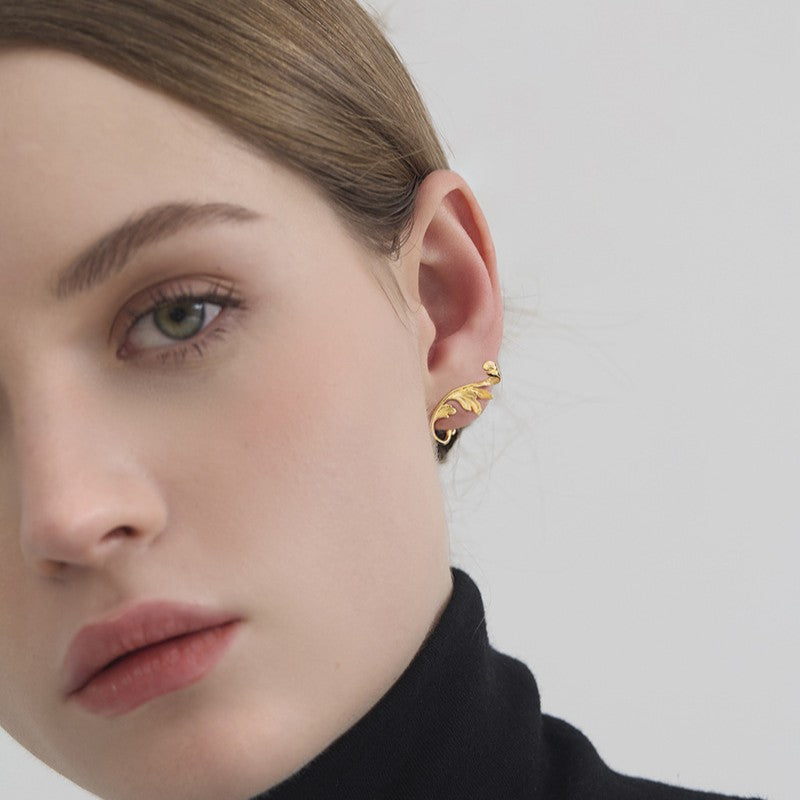 Leaf Ear Cuff Earrings for Women
