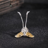 Golden Feather Pearl Necklace – Boho Spirit Jewelry Charm