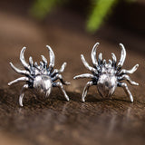 Mystic Spider Stud Earrings for Bold Witchcore Vibes