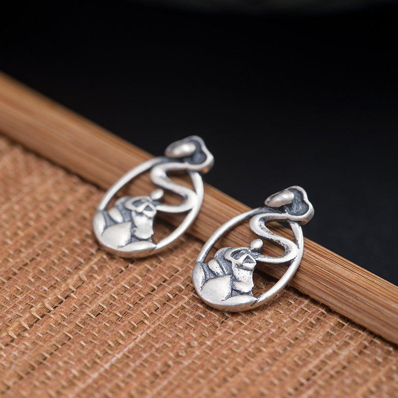 Spiritual Meditation Earrings for Inner Peace & Balance