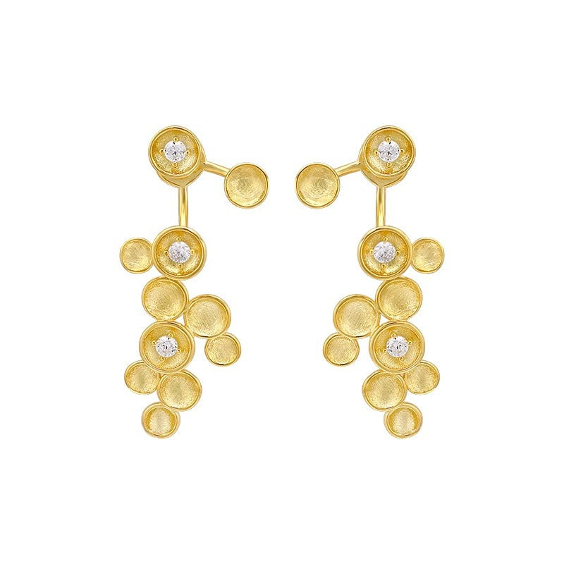 Nature Drop Earrings – Sterling Silver or Gold