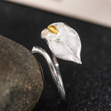 Calla Lily Ring of Purity, Grace and Spiritual Rebirth