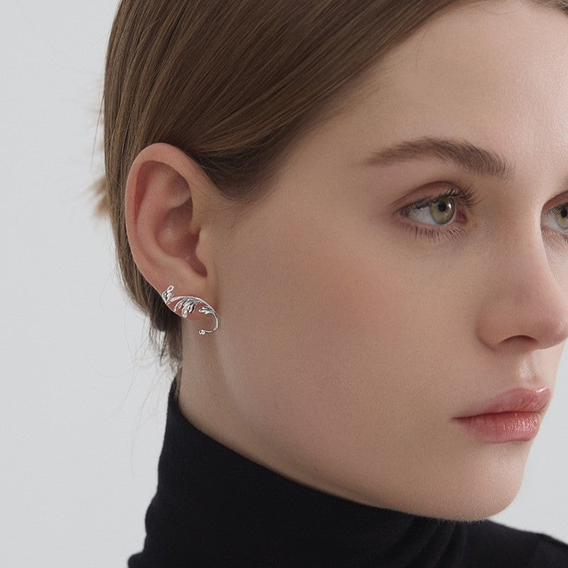 Leaf Ear Cuff Earrings for Women