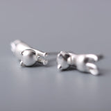 Stretching Cat Studs for Calm Energy and Quiet Magic