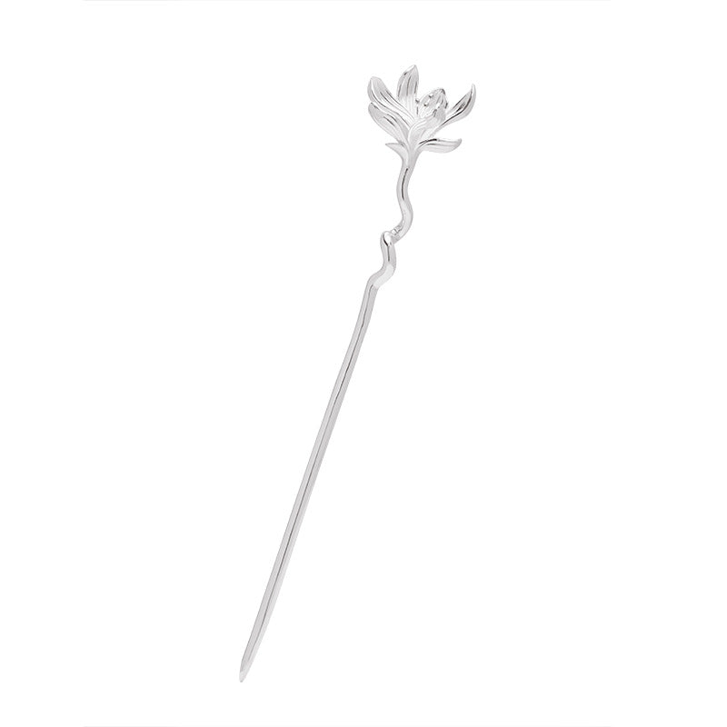 Winter Blossom Brooch of Silent Strength