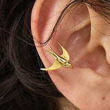 Golden Swallow Adjustable Ring for Spirit and Freedom