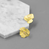 Silver Blossom Stud Earrings for Everyday Goddess Energy