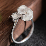 Spiral Petal Ring for Whispers of Botanical Magic