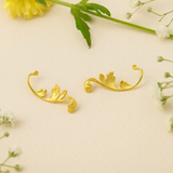 Leaf Ear Cuff Earrings for Women