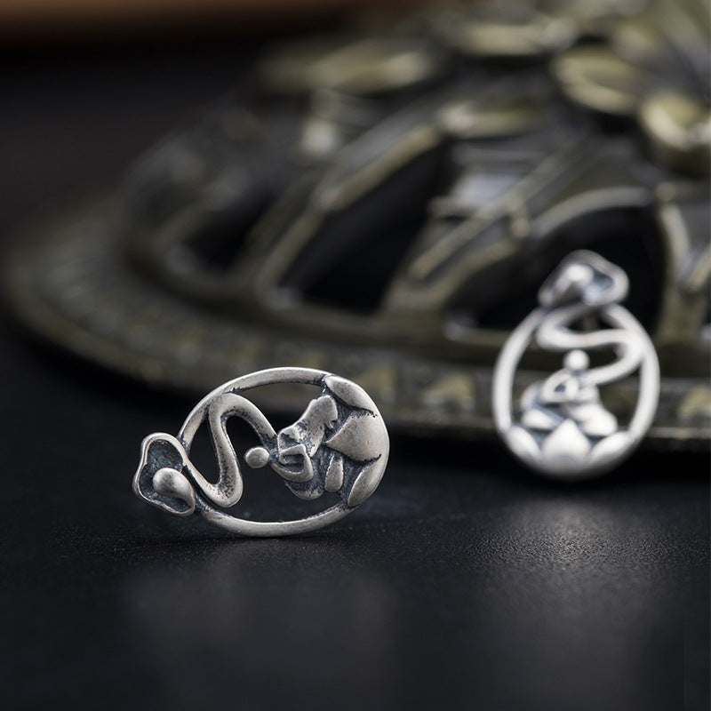 Spiritual Meditation Earrings for Inner Peace & Balance