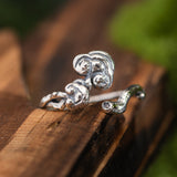Celestial Cloud Ring for Protection, Flow and Mystic Power
