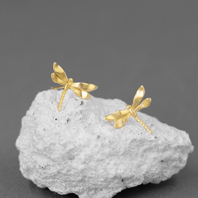 Dragonfly Stud Earrings for Women