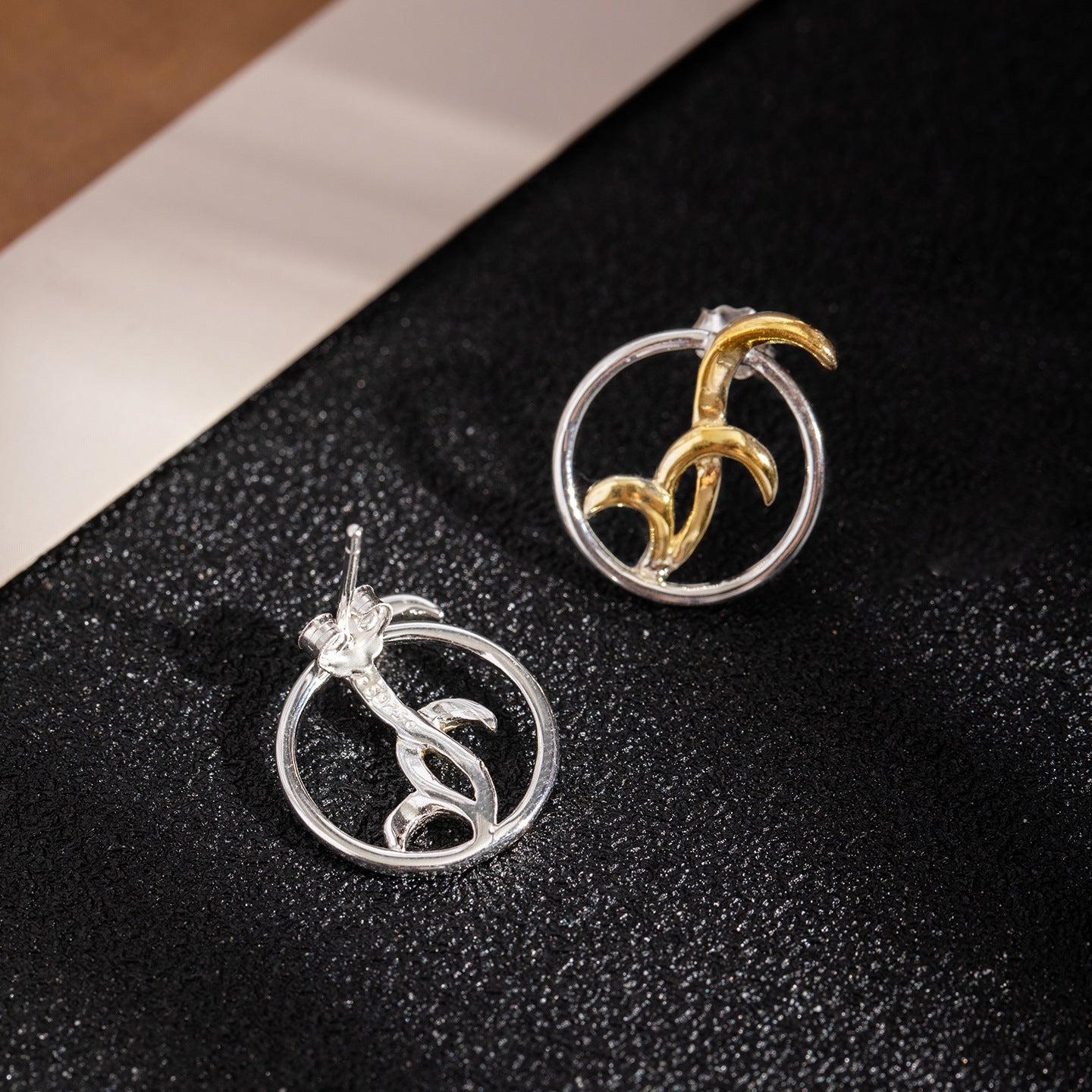 Element Flame Circle Earrings for Awakening and Sacred Motion
