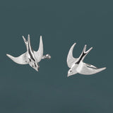 Golden Swallow Adjustable Ring for Spirit and Freedom