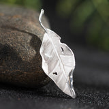 Falling Leaf Brooch – Whisper of the Forest Spirit