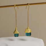 Fairy Cottage Drop Earrings – Enchanted Green Home
