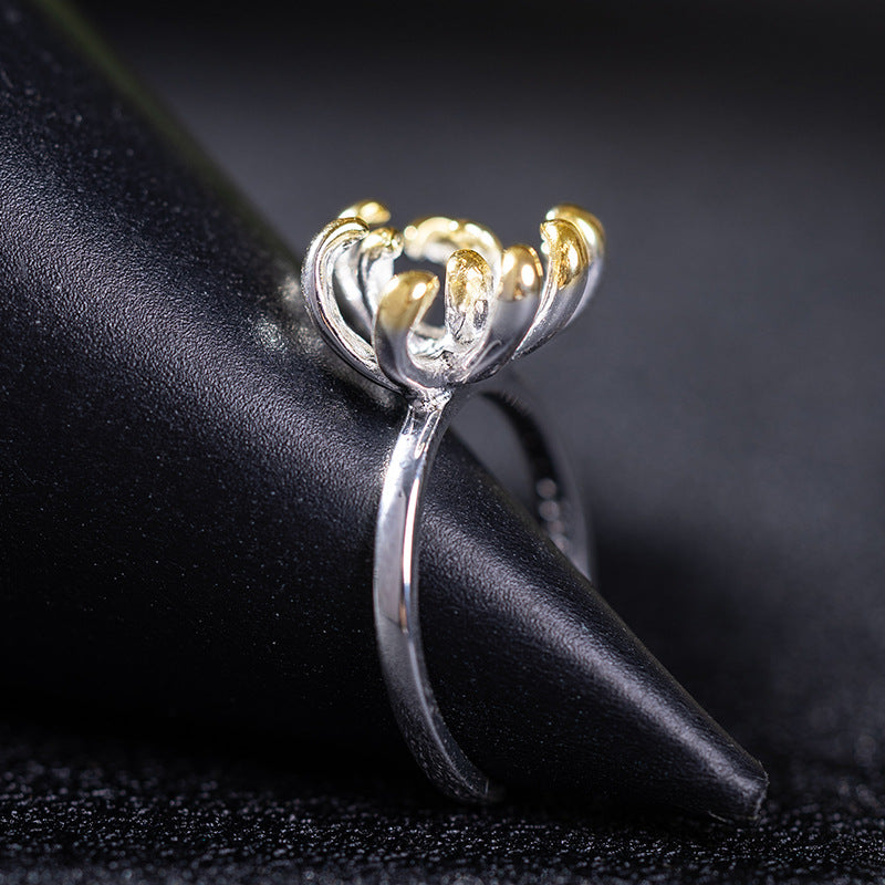 Claw Bloom Ring for Power, Protection and Divine Unfolding